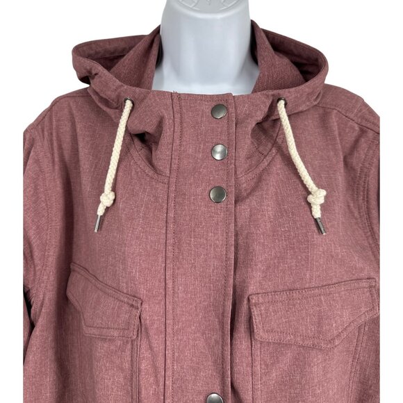 Duluth Trading Co Women's Plus Hooded Mist Master Jacket Size 1X - Picture 7 of 16